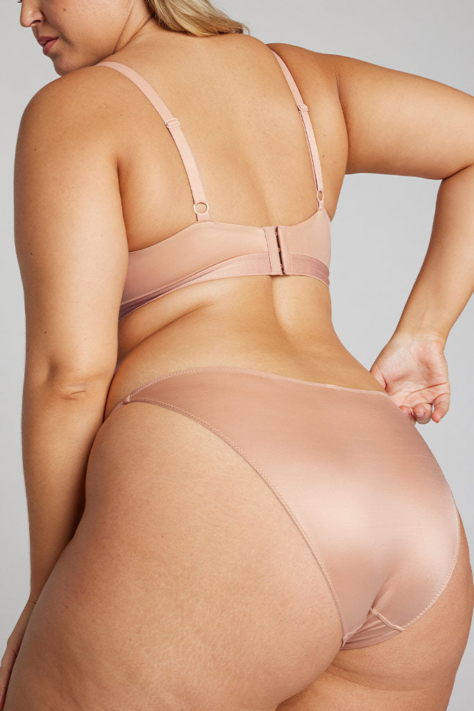 Glacé Baby Demi Bra in Buff