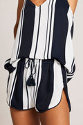 Supreme Short in Midnight Stripe